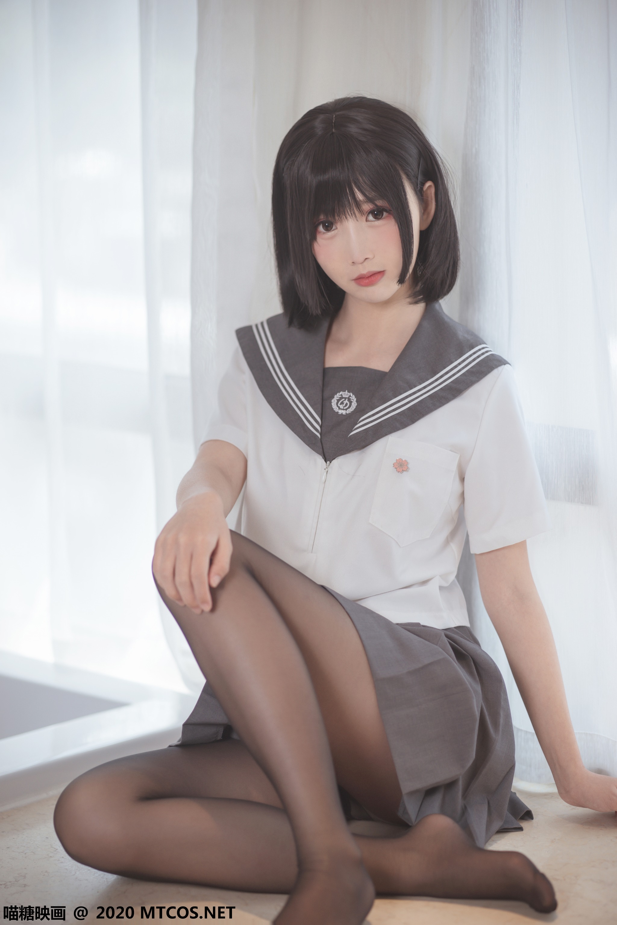 [喵糖映画] JKL.017 黑丝JK制服[21P]-XikXak